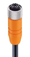 LUMBERG AUTOMATION RKTS 4-288/5 M 传感器电缆, 4路, M12 插头, M12 插座, 4路, 5 m, 16.4 ft, RKTS Series