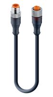 LUMBERG AUTOMATION RST 4-RKT 4-225/1,5 M 传感器电缆, 4路, 1.5 m, 4.9 ft, RST-RKT Series