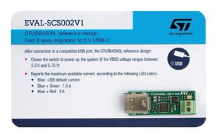 STMICROELECTRONICS EVAL-SCS002V1