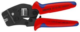 KNIPEX 97 53 08 压接工具, 手动, 28-7AWG End SleevesFerrules