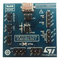 STMICROELECTRONICS STEVAL-ISB032V1 评估板, 锂离子电池充电器