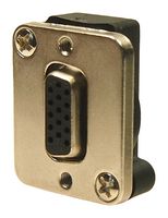 CLIFF ELECTRONIC COMPONENTS CP30229M 连接器适配器, D-sub, VGA, 高密度 D Sub, 插座, 15 路, 高密度 D Sub, 插座, 15 路