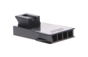 MOLEX 200277-1104 连接器外壳, 黑色, Nano-Fit 200277 Series, 插头, 4 路, 2.5 mm, Molex Nano-Fit 201447 系列公压接端子
