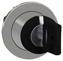SCHNEIDER ELECTRIC ZB4FG7 Switch Actuator, Black, Schneider Harmony XB4 Series 30.5mm Key Selector Switches