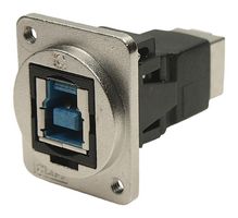 CLIFF ELECTRONIC COMPONENTS CP30204NM3 USB适配器, M3孔, USB B 插座, USB B 插座, USB 3.0, FT Series