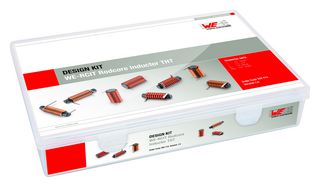 WURTH ELEKTRONIK 784713 Rodcore Inductor Design Kit, WE-RCIT Series, 2 µH to 10 µH, Through Hole