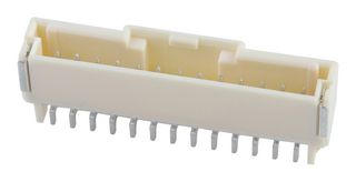 MOLEX 502352-1300 Pin Header, R/A, Automotive, Wire-to-Board, 2 mm, 1 Rows, 13 Contacts, Surface Mount Right Angle