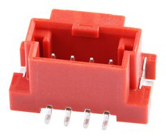 MOLEX 560020-0422 引脚针座, 汽车应用、线对板连接, 2 mm, 1 排, 4 触点, 表面安装直型, DuraClik 560020 Series