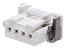 MOLEX 560123-0800 Connector Housing, White, DuraClik 560123 Series, Receptacle, 8 Ways, 2 mm