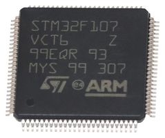 STMICROELECTRONICS STM32F107VCT6TR ARM MCU微控制单元, STM32 Family STM32F1 Series Microcontrollers, ARM 皮质-M3, 32位, 72 MHz, 256 KB