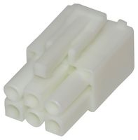 JST / JAPAN SOLDERLESS TERMINALS ELP-06V(P) 连接器外壳, EL, 插头, 6 路, 4.5 mm, JST SLF-01T-P1.3E, SLF-41T-P1.3E, SLF-42T-P1.3E插座触芯