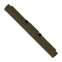 AMPHENOL COMMUNICATIONS SOLUTIONS 61083-121402LF Mezzanine连接器, 插头, 0.8 mm, 2 排, 120 触点, 表面安装, 黄铜