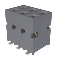 AMPHENOL COMMUNICATIONS SOLUTIONS 89898-303ALF PCB插座, 板至板, 2.54 mm, 2 排, 6 触点, 表面安装, FCI Dubox 89898