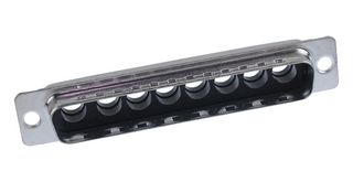 AMPHENOL COMMUNICATIONS SOLUTIONS L717TWC8W8P 连接器, 组合式D-SUB, TW Hybrid D Sub, DC-8W8, 插头, 8 触点, 8电源, 焊接杯