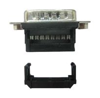 AMPHENOL COMMUNICATIONS SOLUTIONS L17DCFRA37PC309 D-Sub 连接器, 标准, 插头, DFR, 37 触点, DC, IDC / IDT