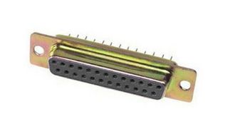 AMPHENOL COMMUNICATIONS SOLUTIONS L77DC37S D-Sub 连接器, 标准, 插座, 17D, 37 触点, DC, 焊接杯