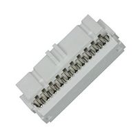 AMPHENOL COMMUNICATIONS SOLUTIONS 71600-620LF IDC连接器, IDC插座, 母, 2.54 mm, 2排, 20 触点, 电缆安装