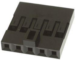 AMPHENOL COMMUNICATIONS SOLUTIONS 78211-005LF 连接器外壳, FCI Mini-PV 78211, 插座, 5 路, 2.54 mm, FCI Mini-PV 78211系列插座触芯