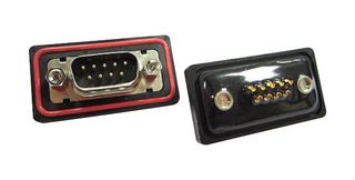 MULTICOMP PRO MP002475 D Sub Connector, Standard, Plug, MP Sealed D-Sub Connectors, 9 Contacts, DE, Solder Cup