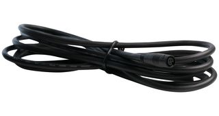 MULTICOMP PRO MP002494 圆形电缆组件, 按入式M6, 圆形插头至自由线端, 3 路, 6.6 ft, 2 m, 黑色, MP M6 Snap-In Connectors
