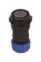MULTICOMP PRO MP002514 Circular Connector, Standard Circular Connector, MP-T13 IP68 Series, Cable Mount Plug, 2 Contacts