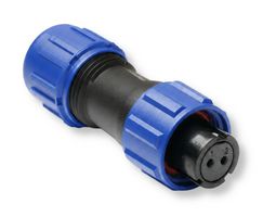 MULTICOMP PRO MP002514 圆形连接器, 标准圆形连接器, MP-T13 IP68 Series, 电缆安装插头, 2 触点, 焊接插座, 螺纹
