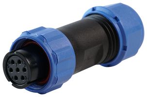MULTICOMP PRO MP002515 圆形连接器, Standard Circular Connector, MP-T13 IP68 Series, 电缆安装插头, 3 触点, 焊接插座, 螺纹