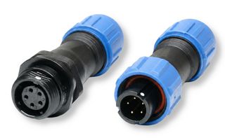 MULTICOMP PRO MP002532 连接器套件, 工业, Multicomp Pro MP002527, MP002512工业圆形连接器, MP-T13 IP68