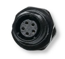 MULTICOMP PRO MP002542 Circular Connector, MP-T13, Panel Receptacle, Female Contacts, 5 Way, Threaded, Solder, IP68, 5A