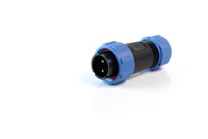 MULTICOMP PRO MP002547 Circular Connector, MP-T21, Plug, Male Contacts, 2 Way, Cable Mount, Threaded, Screw, IP68, 30A