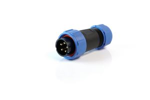 MULTICOMP PRO MP002553 Circular Connector, MP-T21, Plug, Male Contacts, 5 Way, Cable Mount, Threaded, Screw, IP68, 30A
