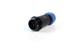 MULTICOMP PRO MP002577 Circular Connector, MP-T21, Inline Receptacle, Male Contacts, 9 Way, Threaded, Solder, IP68, 5A