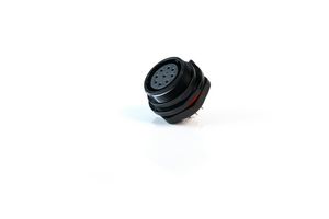 MULTICOMP PRO MP002617 Circular Connector, MP-T21, Panel Receptacle, Female Contacts, 9 Way, Threaded, Solder, IP68, 5A