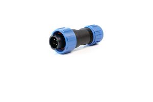 MULTICOMP PRO MP002623 圆形连接器, Standard Circular Connector, MP-T13 IP67 Series, 电缆安装插头, 4 触点, 焊接引脚, 卡口