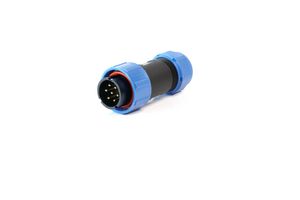 MULTICOMP PRO MP002665 Circular Connector, MP-T21, Plug, Male Contacts, 7 Way, Cable Mount, Bayonet, Solder, IP67, 15A