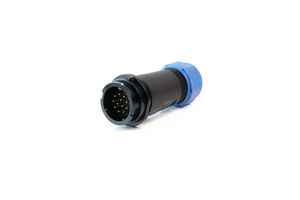 MULTICOMP PRO MP002689 Circular Connector, MP-T21, Inline Receptacle, Male Contacts, 12 Way, Bayonet, Solder, IP67, 5A