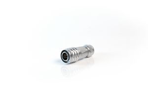MULTICOMP PRO MP002732 Circular Connector, MP-M12, Metal Plug, Male Contacts, 4 Way, Cable Mount, Push-Pull, Solder, IP67