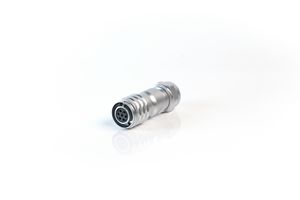 MULTICOMP PRO MP002738 Circular Connector, MP-M12, Metal Plug, Female, 7 Way, Cable Mount, Push-Pull, Solder, IP67