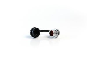 MULTICOMP PRO MP002749 Circular Connector, MP-M12, Metal Panel Receptacle, Male Contacts, 5 Way, Push-Pull, Solder, IP67