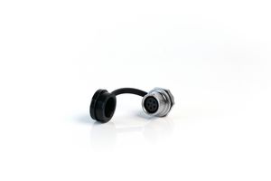 MULTICOMP PRO MP002753 Circular Connector, MP-M12, Metal Panel Receptacle, Female Contacts, 5 Way, Push-Pull, Solder, IP67