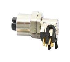 AMPHENOL LTW MSXS-08PFFR-SF7003 传感器连接器, M Series, M12, 母, 8路, PCB插座, 直角面板安装