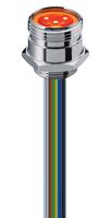 LUMBERG AUTOMATION 11624 Sensor Cable, 2+PE, 300 mm, 11.8 ", RSF Series