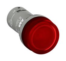 ABB 1SFA619403R5151 发光二极管指示器 面板安装, 红色, 130 VDC, 22.3 mm, 9 mA, IP20, IP66, IP67, IP69K, NEMA 1, 3R, 4, 4X, 12, 13