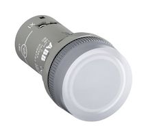 ABB 1SFA619403R5158 发光二极管指示器 面板安装, 透明, 130 VDC, 22.3 mm, 9 mA, IP20, IP66, IP67, IP69K, NEMA 1, 3R, 4, 4X, 12, 13