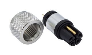 NORCOMP 858-LP5-203RLS4 传感器连接器, VULCON Series, M12, 母, 5路, 焊接插座, 直形线缆安装