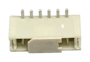MULTICOMP PRO MP003092 引脚针座, 线至板, 1.5 mm, 1 排, 6 触点, 表面安装 , MP W2B 1.5MM