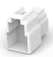 AMP - TE CONNECTIVITY 1-172131-1 Connector Accessory, Receptacle Housing, AMP FASTIN-FASTON 250 Series Receptacles