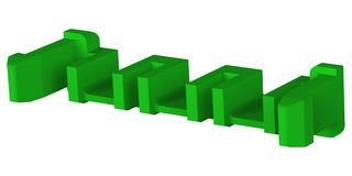 AMP - TE CONNECTIVITY 1376395-1 Connector Accessory, Green, 3Pos, Lock Plate