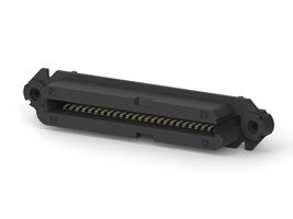 AMP - TE CONNECTIVITY 229975-1 D-Sub 连接器, 标准, 插座, CHAMP-LOK, 50 触点, IDC / IDT