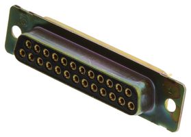AMP - TE CONNECTIVITY 443976-3 D Sub Connector, Standard, Receptacle, AMPLIMITE 109 Series, 25 Contacts, DB, Solder